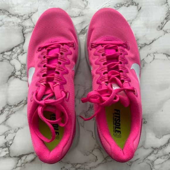Nike Sneakers Size 8 Hot Pink - Picture 1 of 7